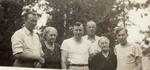 Simons/Holmes Family- Ossineke, Michigan- circa 1939