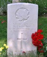 Corporal William John Loveday, K.I.A., Ravenna War Cemetery, Italy.