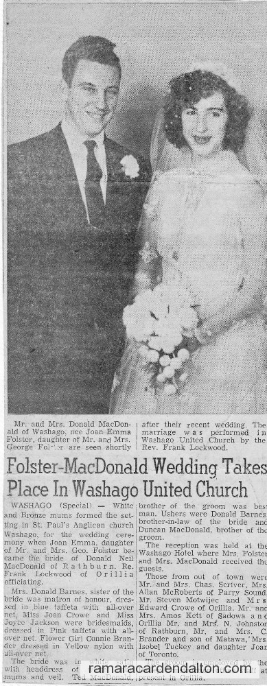 Folster-McDonald Wedding