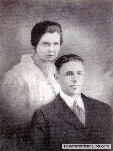 Frank Collins & Mary Jane Ferguson-Feb. 7, 1922