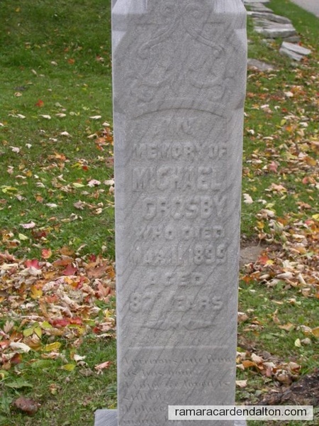 Michael Crosby 1812- 1899
