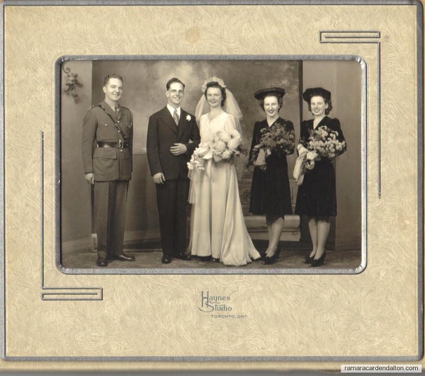 Ken Crosby Wedding- 1943