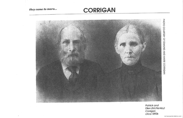 PATRICK CORRIGAN & ELLEN McNENLEY