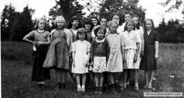 Black River SS#3 - Spring 1948 -Girls