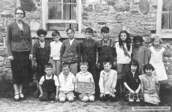 Frank Donnely 1932 back 3rd kid from left
