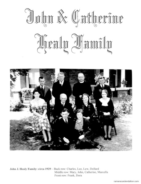 John J. Healy Family