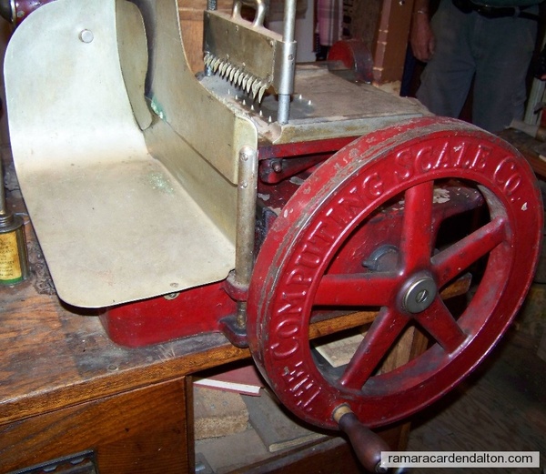 Meat Slicer--Hand operated