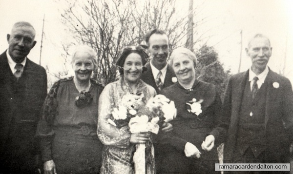 Lambe moffat wedding picture nov 1937