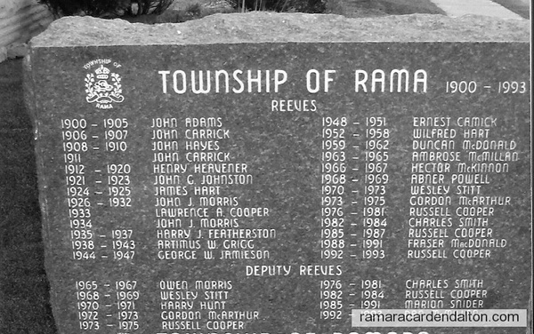 Rama Reeves and Deputy's1900--1993