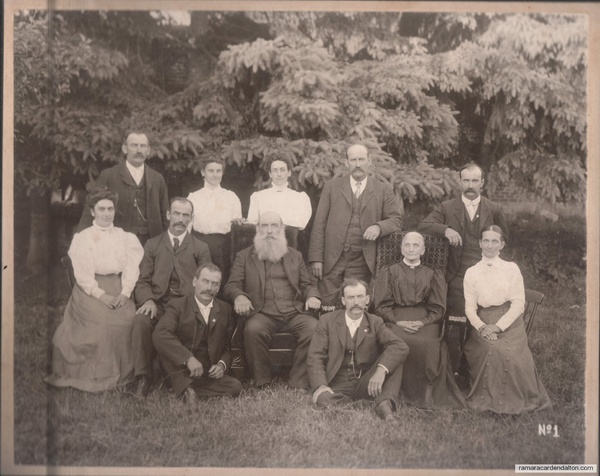  25---50th Anniversary for Charles and Sarah Carson Moore Speiran, July 1909.