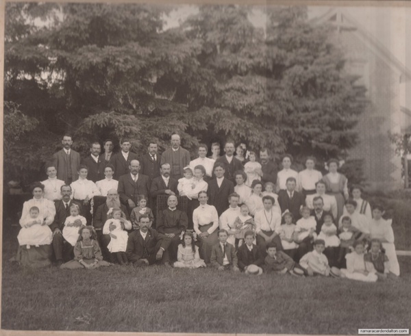 26---50th Anniversary for Charles and Sarah Carson Moore Speiran, July 1909.