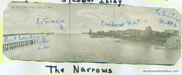 Narrows----Looking to Lake Simcoe