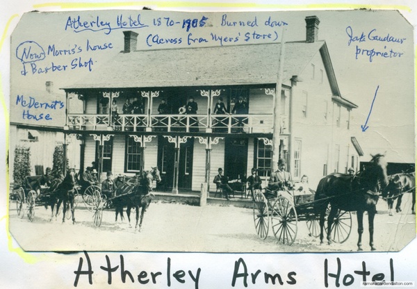 Atherley Hotel 1870-- 1905