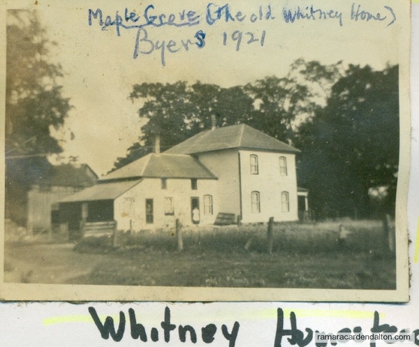 Old Whitney Home --Maple Grove