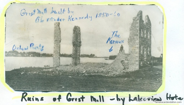 Kennedy Grist Mill --!850 1860