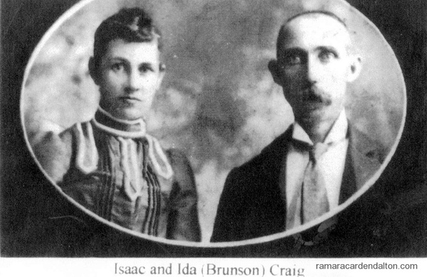 Isaac and Ida (Brunson) Craig