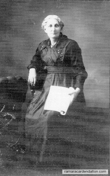 Alice M. Hepinstall in Dec. 1920, 63 yrs of age