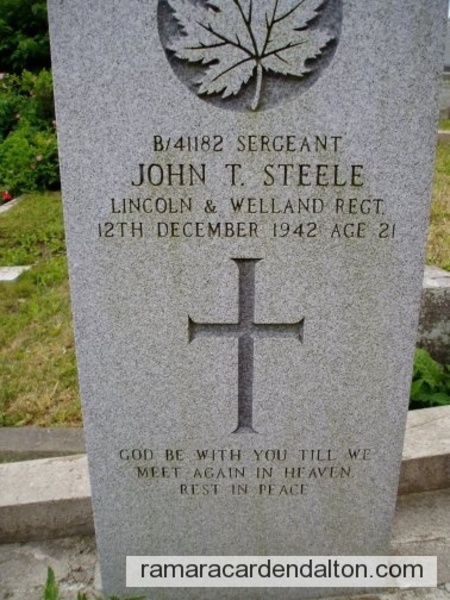 Sergeant John Thomas Steele