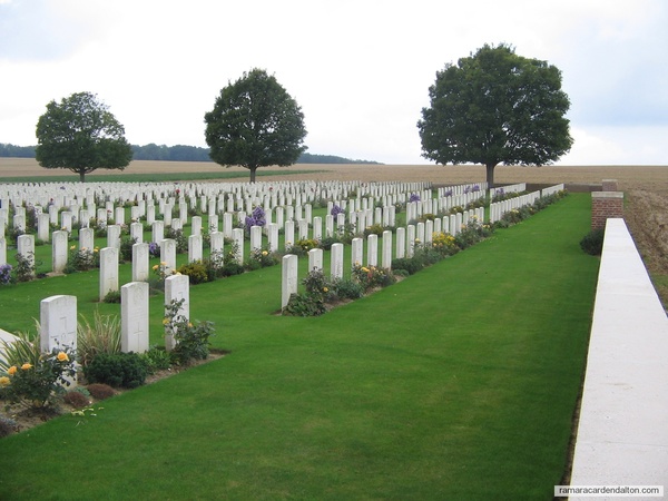 A. Bethune & M. CLARKE / Villers Station Cemetery, Pas de Calis, France
