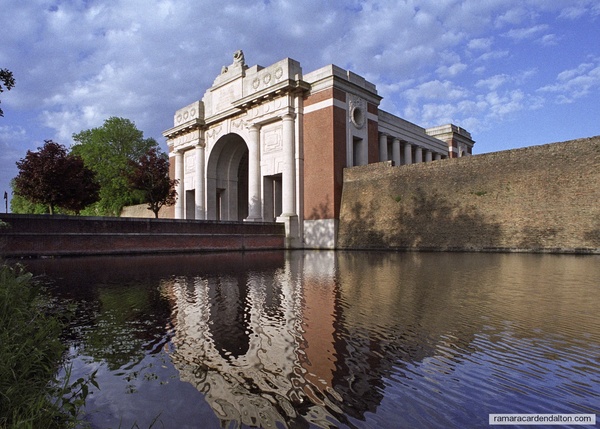 BETSKO, CARTWRIGHT,DOLAN, GLOVER, KING, STAMP/Ypres(MENIN GATE) Memorial, Belgium