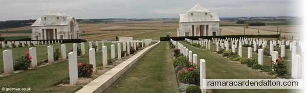 A.CURRAN- Villers-Bretonneux Cemetery, Somme, France