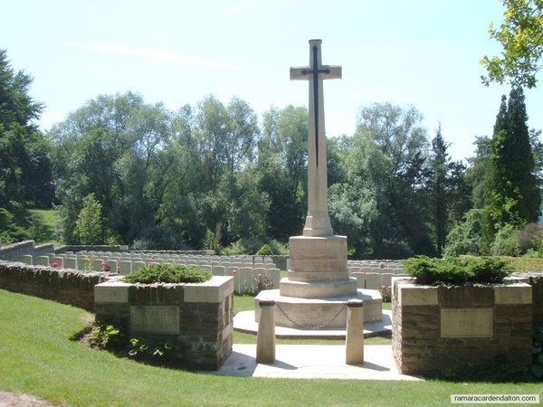 H. FOUNTAIN / Bourlon Wood Cemetery, Pas de Calais, France