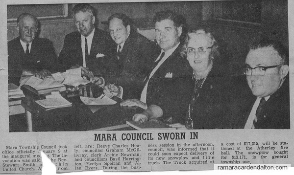 Mara Council newspaper article 11 Jan 1967