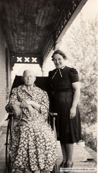 Rita (Moffatt) Lambe & Mother Mary Moffatt (Mayock)