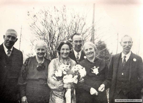 Tom Lambe- Rita Moffatt, Wedding--1937
