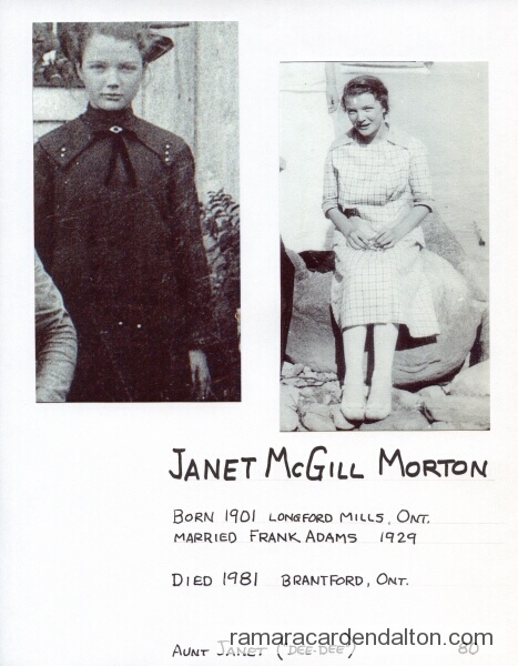 Janet Allan MORTON