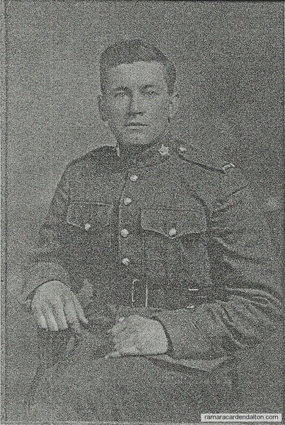 Pte. Percy Justin 1898- 1962
