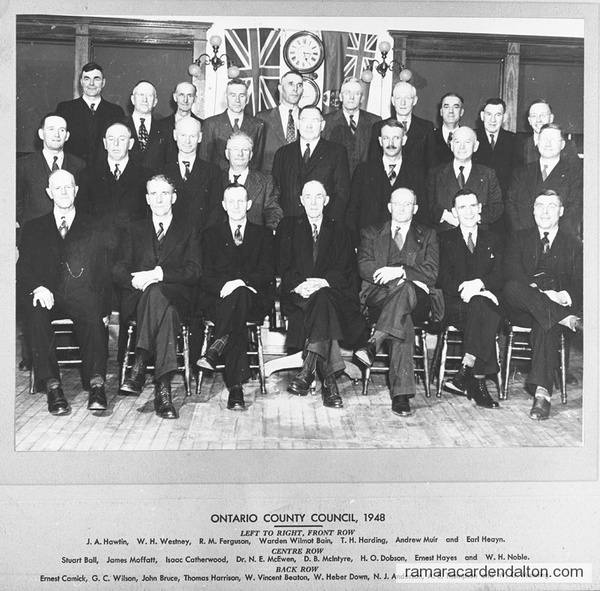 Ontario County Council 1948