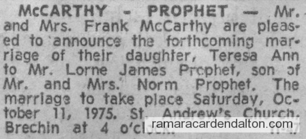 McCarthy-Prophet