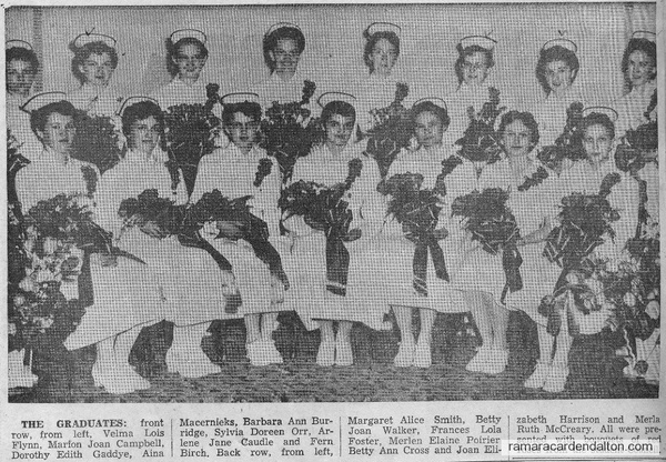 Nursing Graduates-1957