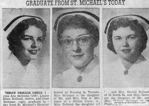 Three Nursing Graduates