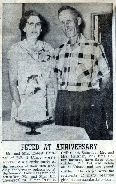 Mr. & Mrs. Robert Heitzner