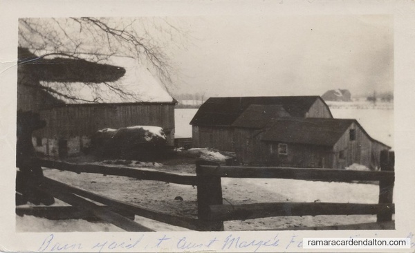 1939ish Aunt Marge's Farm
