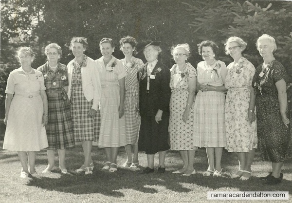 Gamebridge Women's Institute--50 Anniversary 1960