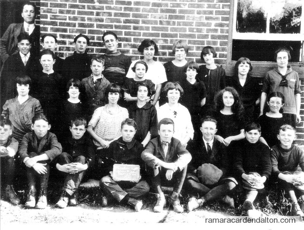 Foley Separate School------ Continuation Class of 1925