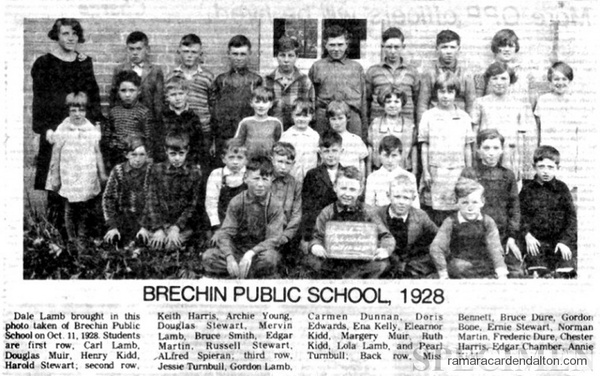 Brechin Public School 1928