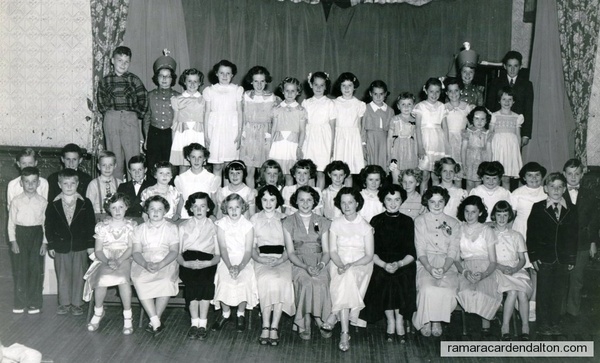 Music class 1952