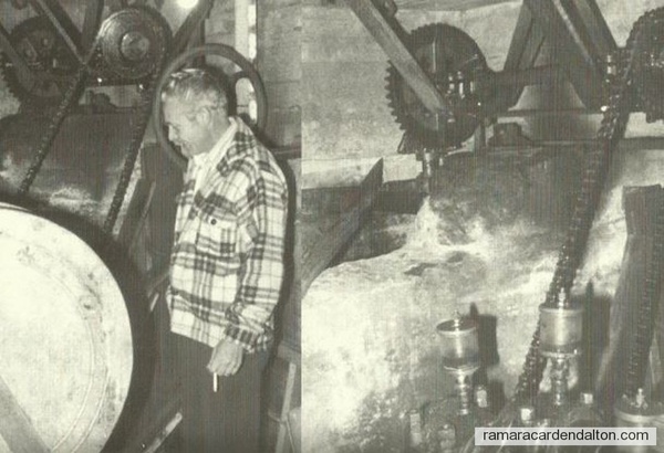 Basil Hepinstall maintaining original Washago Pumping Station