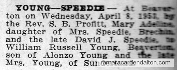 Young-Speedie