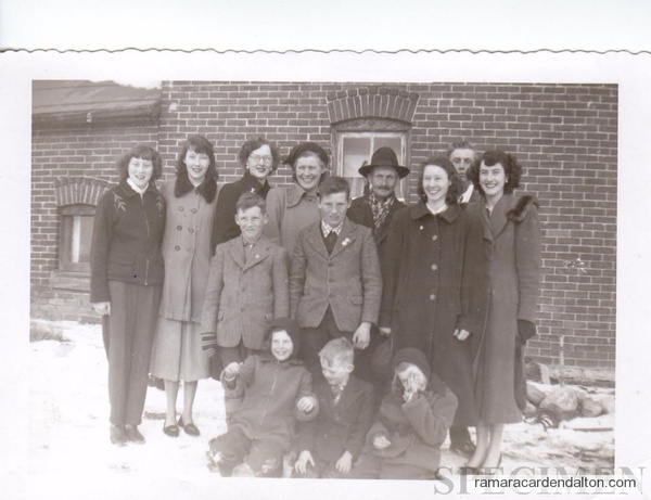 Bickell family March, 1952