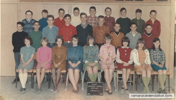 Foley 1968 - My Oldest Sisters Class