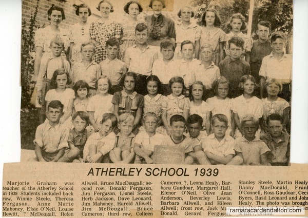 Atherley School 1939