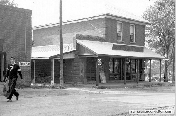 Frank Hall Store Creighten St. 1936