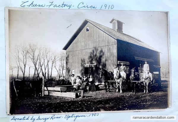 Uptergrove Cheese Factory 1910