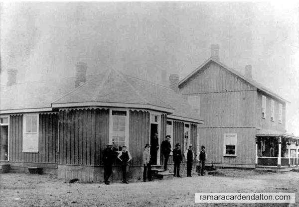 Longford Lum. Co. Office & Halls residence, c. 1890