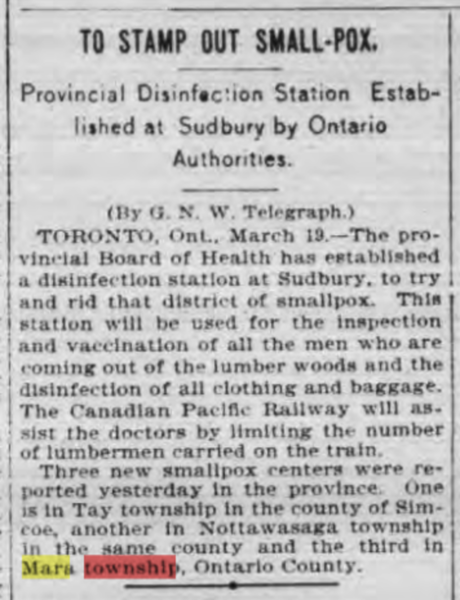 Smallpox Vaccination centre 1901